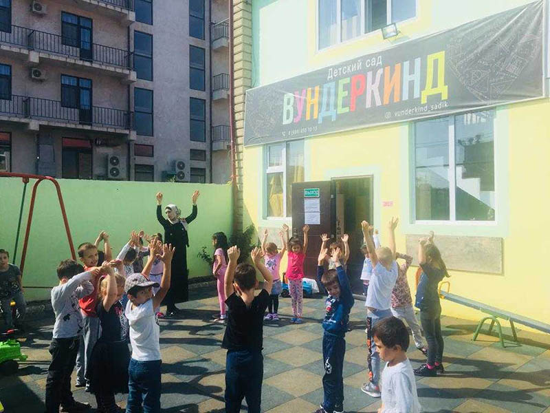 Подвижные занятия в детском саду